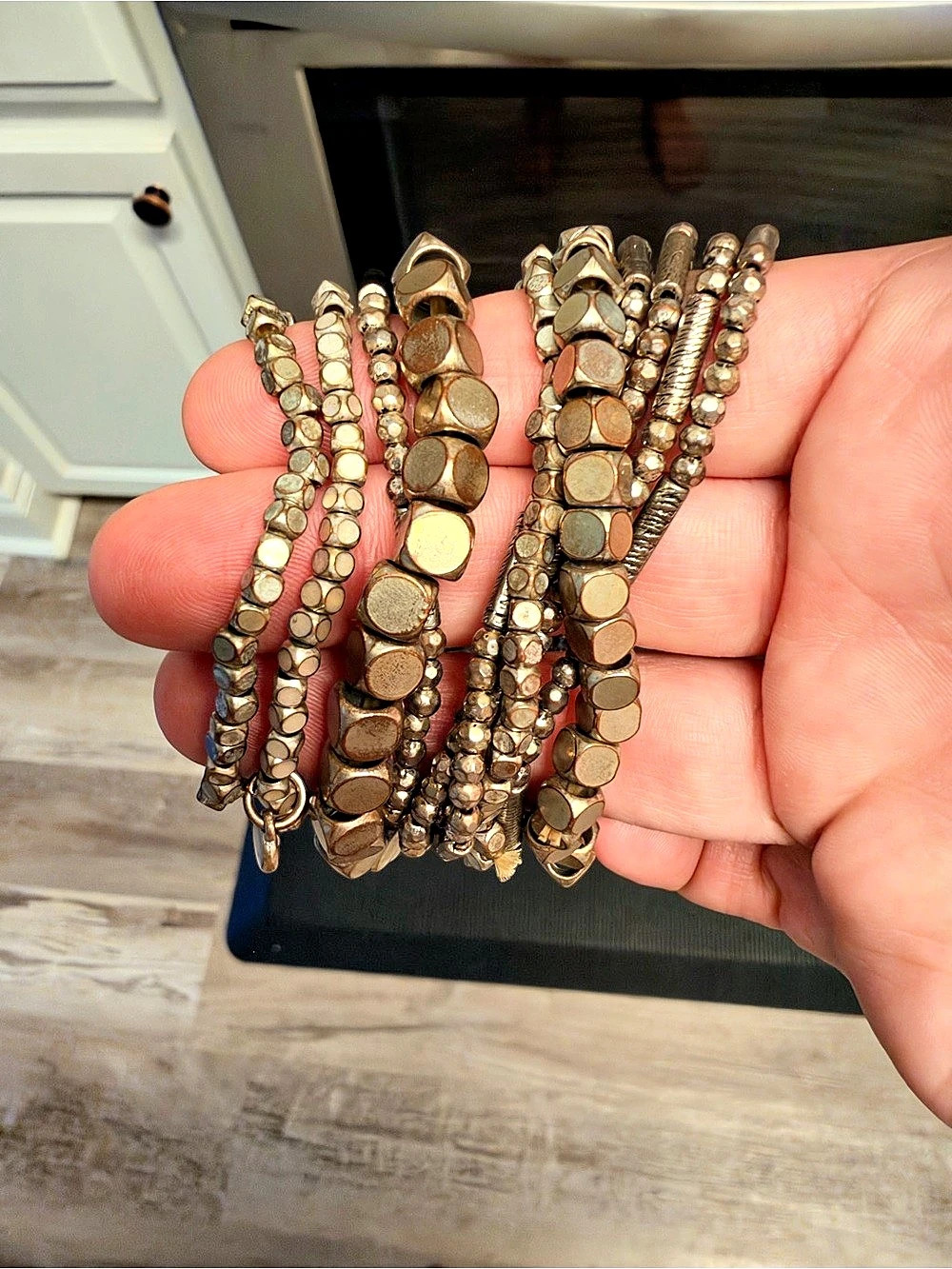 Chunky Bracelets set of 10